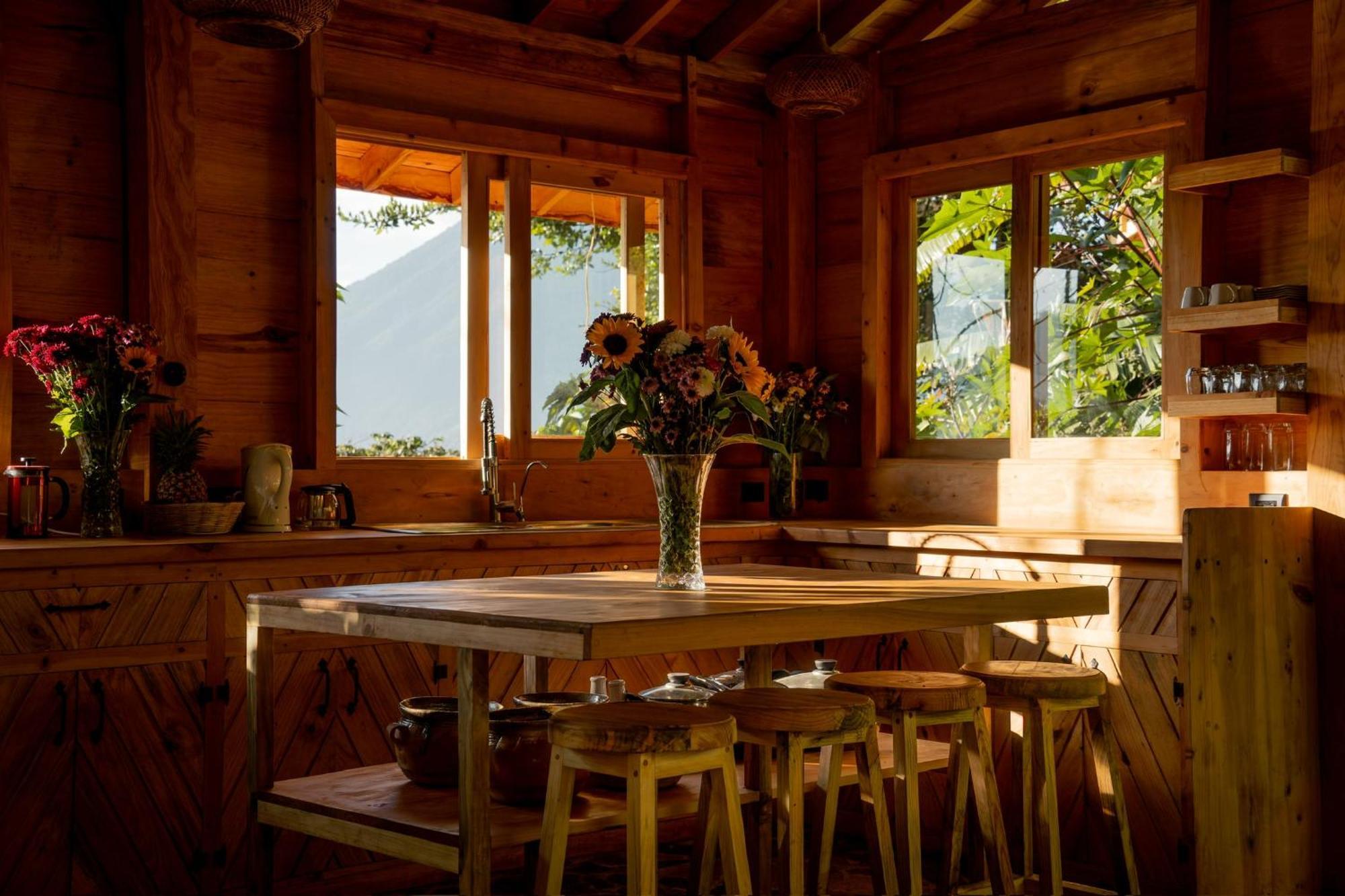 Fuego Atitlan Eco-Hotel San Marcos La Laguna Ngoại thất bức ảnh
