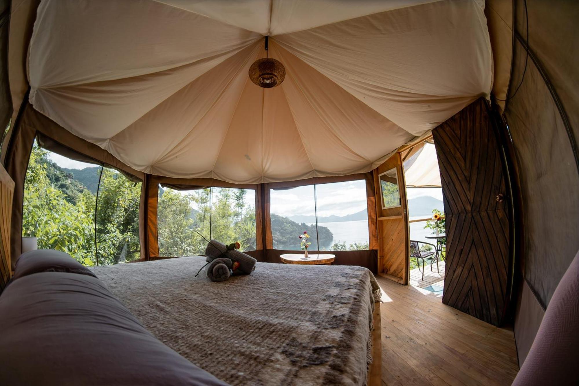 Fuego Atitlan Eco-Hotel San Marcos La Laguna Ngoại thất bức ảnh