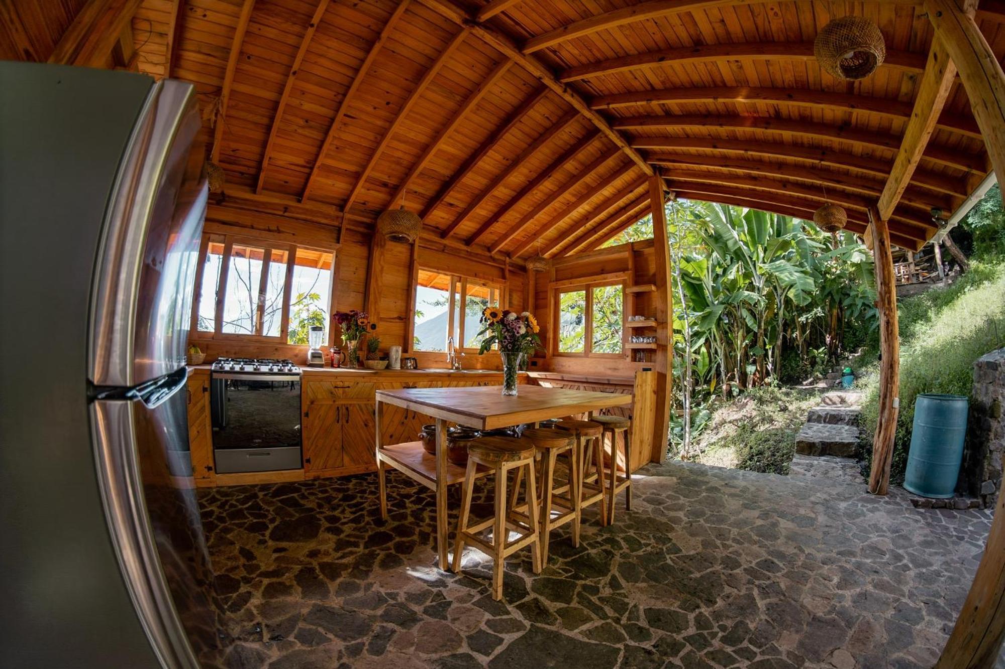 Fuego Atitlan Eco-Hotel San Marcos La Laguna Ngoại thất bức ảnh