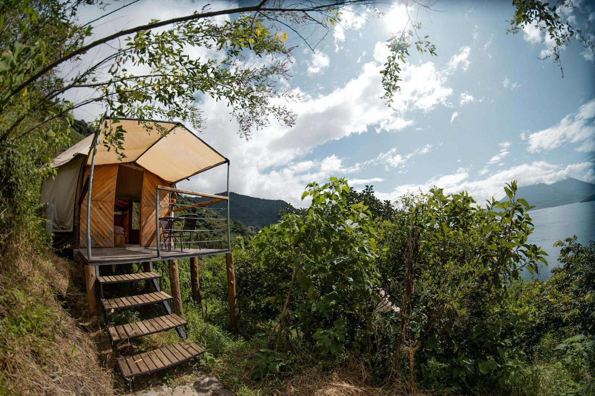 Fuego Atitlan Eco-Hotel San Marcos La Laguna Ngoại thất bức ảnh