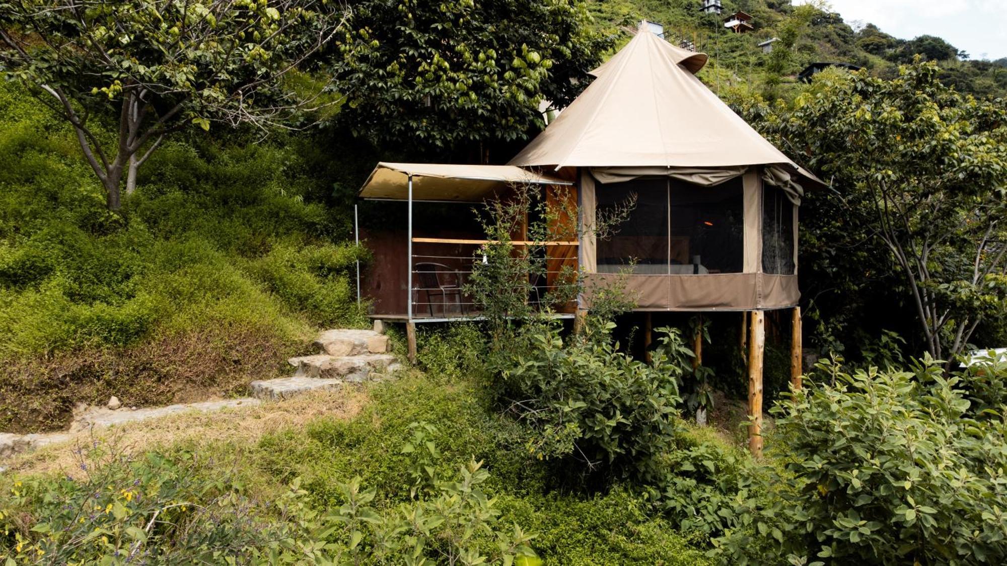 Fuego Atitlan Eco-Hotel San Marcos La Laguna Ngoại thất bức ảnh