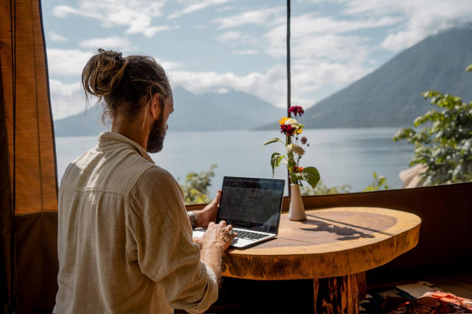 Fuego Atitlan Eco-Hotel San Marcos La Laguna Ngoại thất bức ảnh