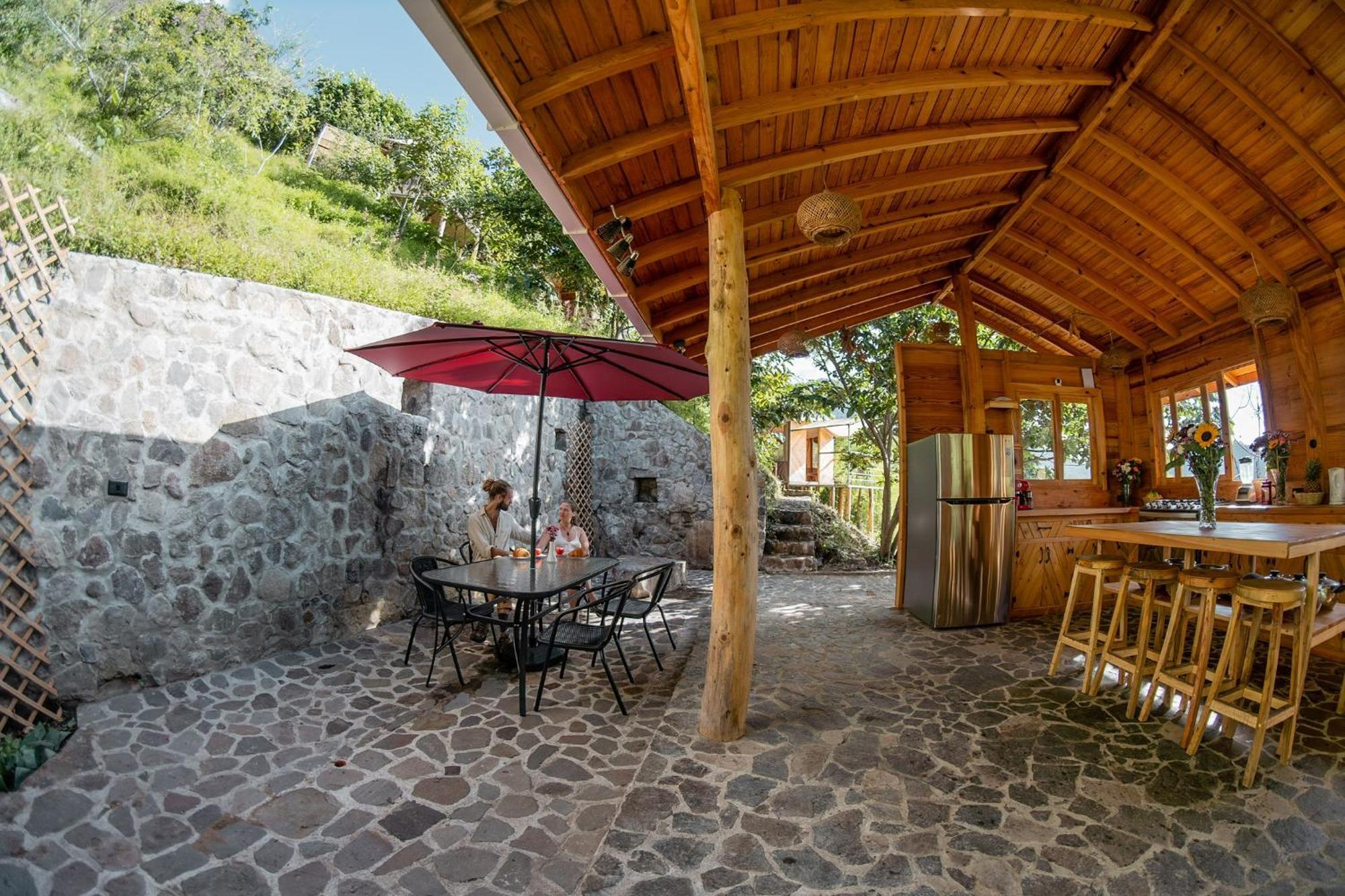 Fuego Atitlan Eco-Hotel San Marcos La Laguna Ngoại thất bức ảnh