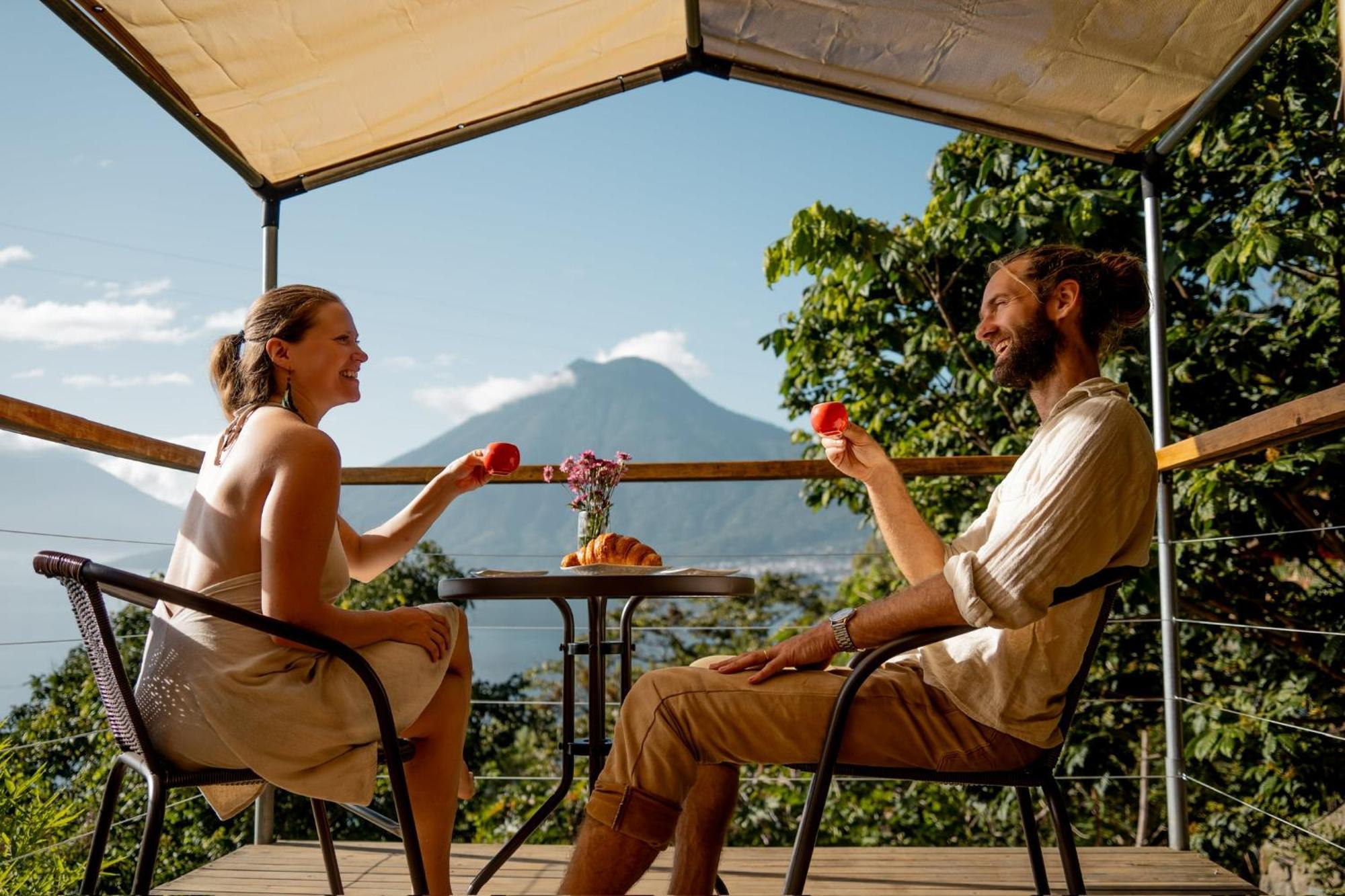 Fuego Atitlan Eco-Hotel San Marcos La Laguna Ngoại thất bức ảnh