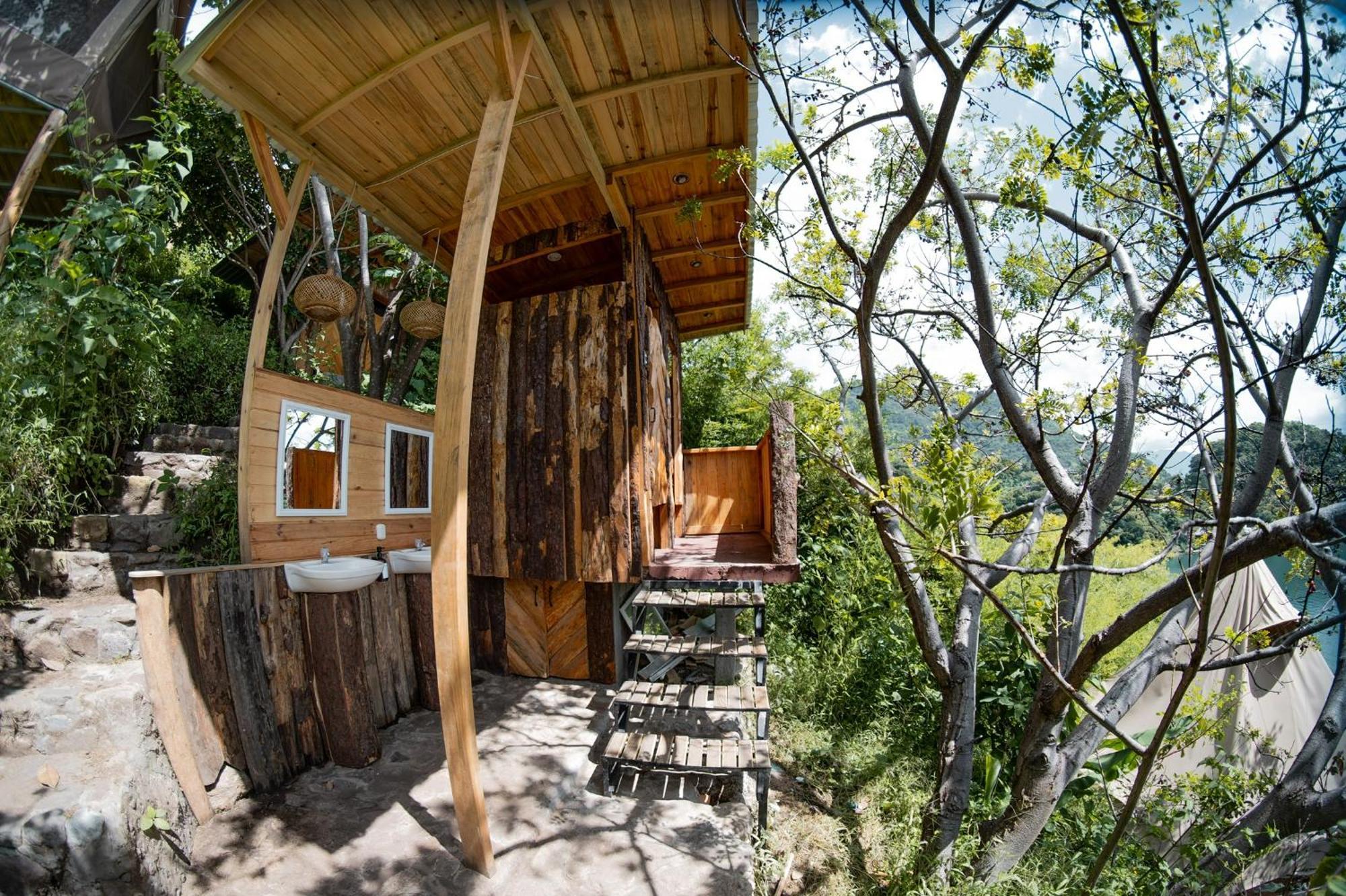 Fuego Atitlan Eco-Hotel San Marcos La Laguna Ngoại thất bức ảnh