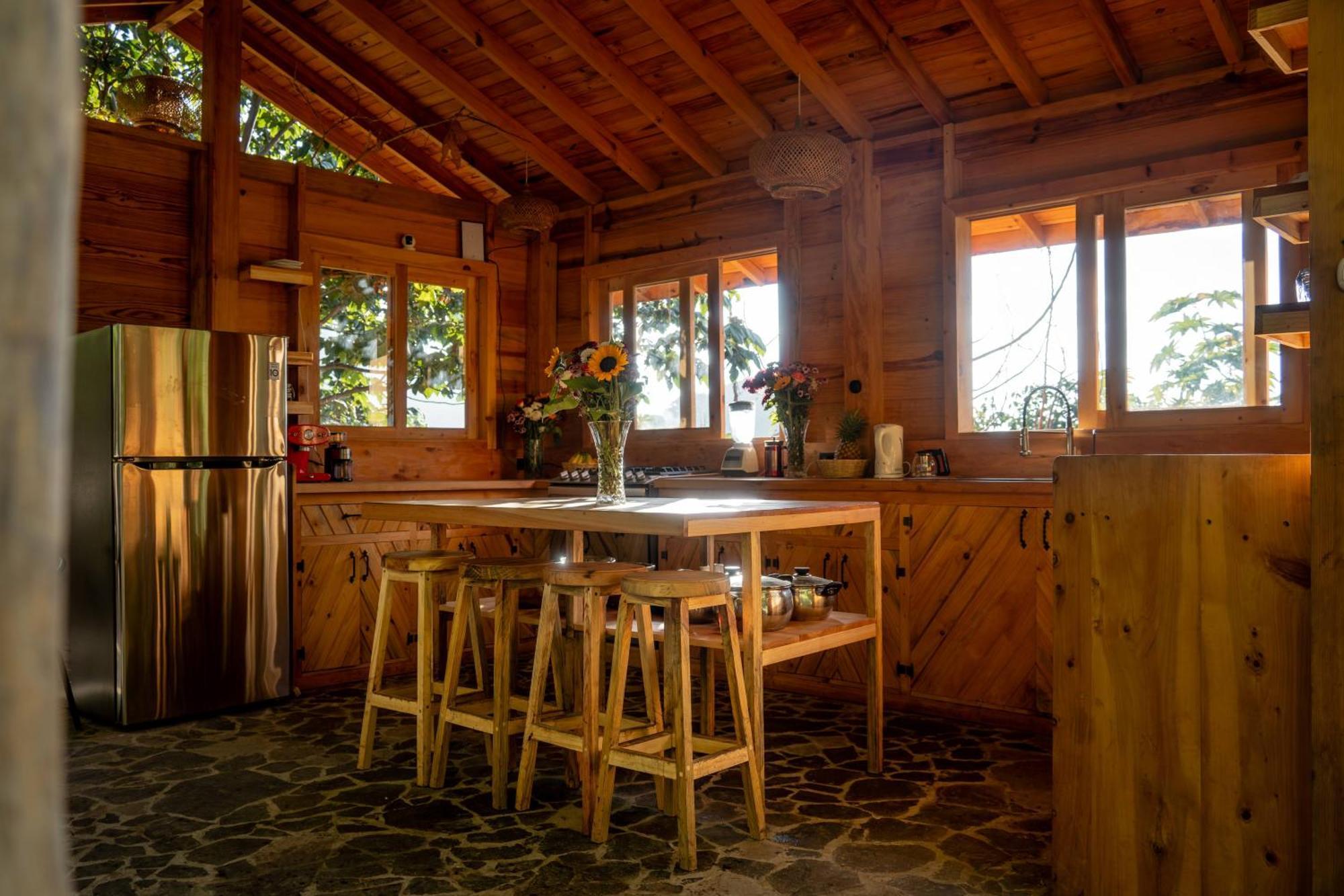 Fuego Atitlan Eco-Hotel San Marcos La Laguna Ngoại thất bức ảnh